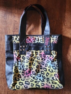 2008 Abbey Dawn Avril Lavigne Leopard Tote